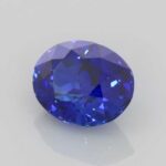 1.68ct Oval Blue Sapphire, view 2