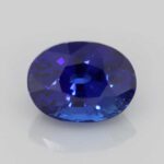 1.78ct Oval Blue Sapphire, view 1