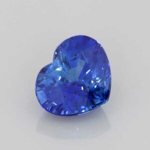 1.51ct Heart Blue Sapphire