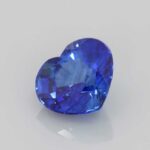 1.51ct Heart Blue Sapphire, view 2