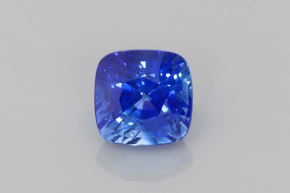 1.59ct Square (Antique) Cushion Blue Sapphire