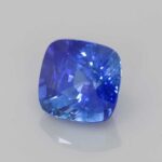 1.59ct Square (Antique) Cushion Blue Sapphire, view 2