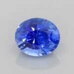 1.58ct Oval Blue Sapphire, view 1