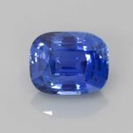 3.04ct Rectangular Cushion Blue Sapphire, view 1