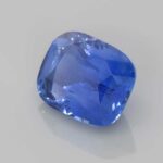 3.04ct Rectangular Cushion Blue Sapphire, view 2