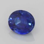2.09ct Oval Blue Sapphire, view 2