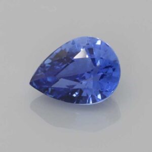 1.14ct Pear Shape Blue Sapphire