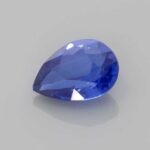 1.03ct Pear Shape Blue Sapphire, view 1