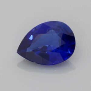 1.11ct Pear Shape Blue Sapphire