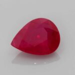 2.45ct Pear Shape Ruby, view 1