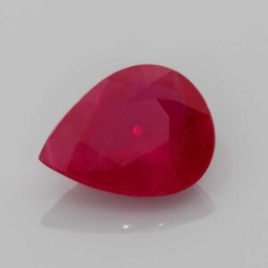 2.45ct Pear Shape Ruby