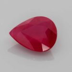 2.45ct Pear Shape Ruby, view 2