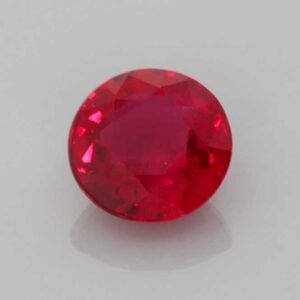 0.58ct Round Ruby