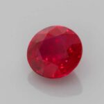 0.58ct Round Ruby, view 2