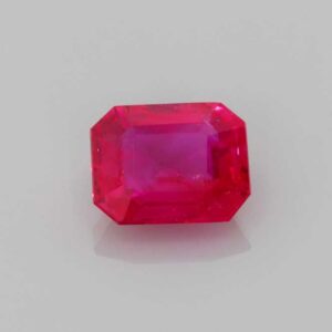 0.47ct Emerald Cut Ruby