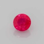 1ct Round Ruby, view 1