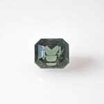0.94ct Octagon Teal Sapphire, view 1