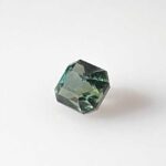 0.94ct Octagon Teal Sapphire, view 2