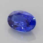 3.03ct Oval Blue Sapphire, view 2