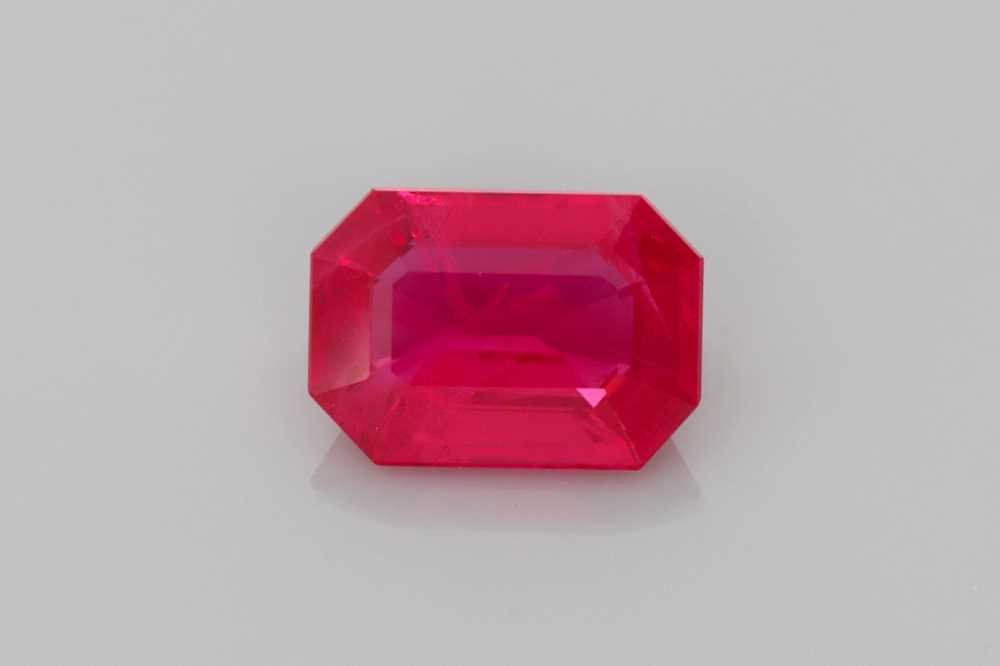 1.05ct Emerald Cut Ruby
