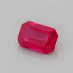 1.09ct Emerald Cut Ruby, view 2