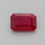 1.2ct Emerald Cut Ruby, view 1
