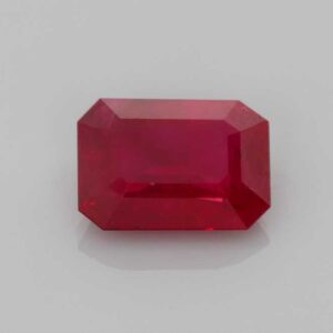 1.2ct Emerald Cut Ruby