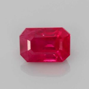 1.23ct Emerald Cut Ruby