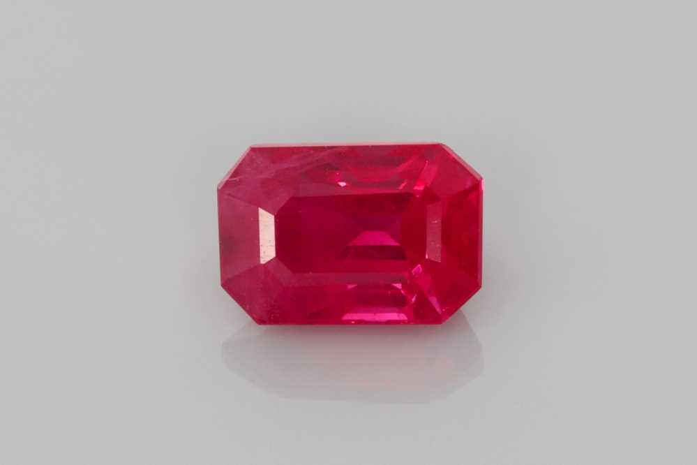 1.23ct Emerald Cut Ruby