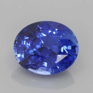 3.53ct Oval Blue Sapphire