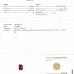 1.23ct Emerald Cut Ruby, view 3