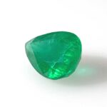 4.22ct Pear Shape Emerald, view 2