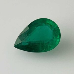 4.63ct Pear Shape Emerald