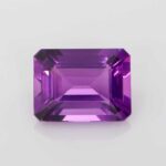 20.11ct Emerald Cut Purple Amethyst, view 1