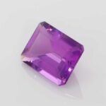 20.11ct Emerald Cut Purple Amethyst, view 2