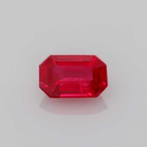 0.656ct Emerald Cut Ruby