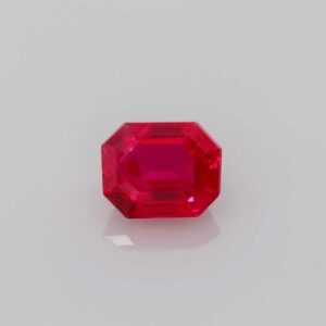 0.626ct Emerald Cut Ruby