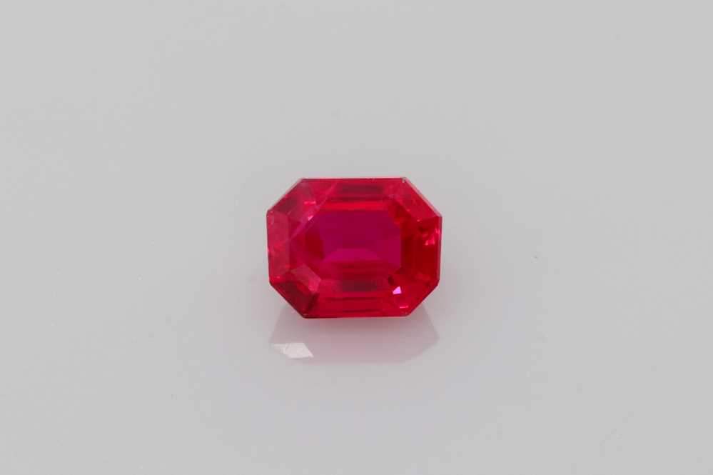 0.626ct Emerald Cut Ruby