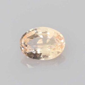 1.12ct Oval Peach Sapphire