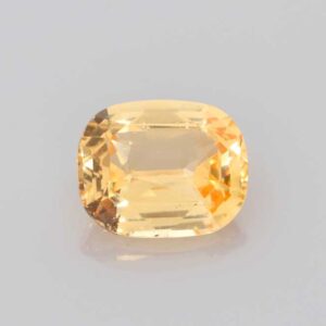 1.76ct Rectangular Cushion Peach Sapphire