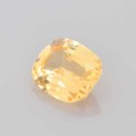 1.76ct Rectangular Cushion Peach Sapphire, view 2