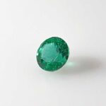 0.8ct Round Emerald, view 2