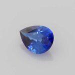 1.15ct Pear Shape Blue Sapphire, view 2