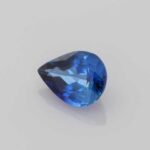 1.27ct Pear Shape Blue Sapphire, view 2