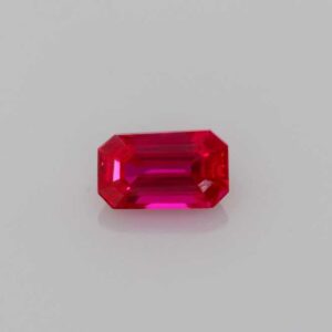 0.347ct Emerald Cut Ruby