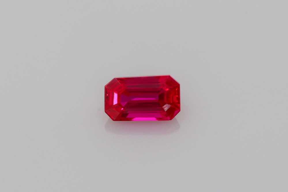 0.347ct Emerald Cut Ruby