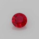0.72ct Round Ruby, view 1