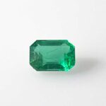 0.935ct Emerald Cut Emerald, view 1