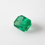 0.935ct Emerald Cut Emerald, view 2