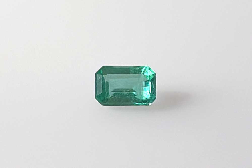 0.589ct Emerald Cut Emerald